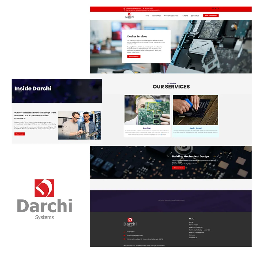 Vanntechs Web Studio project with Darchi
